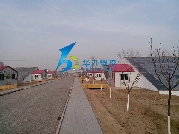 内蒙古巴林左旗太阳能温室示范园 PC阳光板