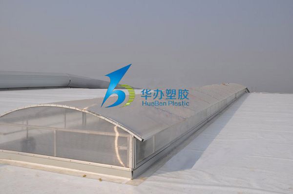 上海大众汽车厂房采光工程 PC阳光板